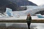 Visita à belíssima Medenhall Glacier, em Juneau, a capital do Alaska